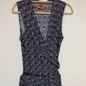 Tory Burch peacock dress